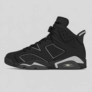 cap-and-gown sneaker illustration