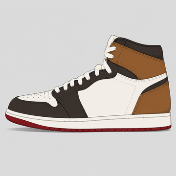love-the-game sneaker illustration