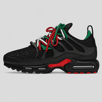 pan-african sneaker illustration
