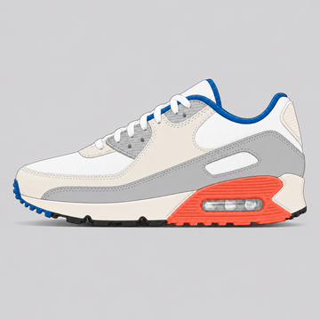 Air Max 90 Ultramarine illustration tile