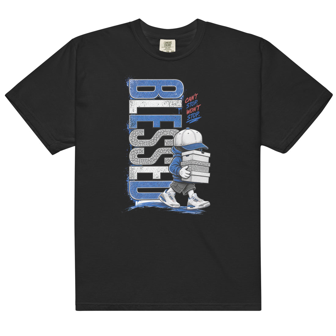 Blessed Tee – True Blue