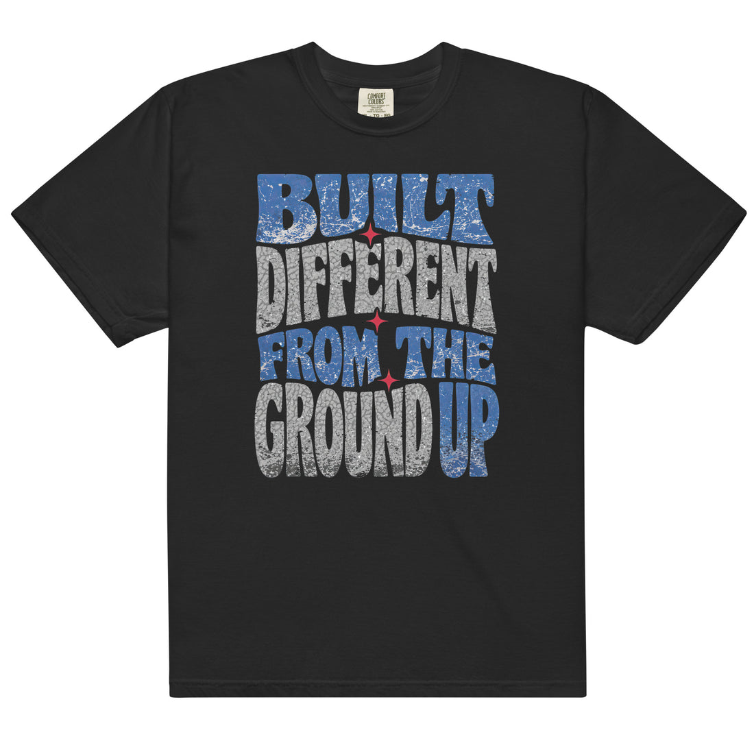 Built Different From The Ground Up Tee – True Blue