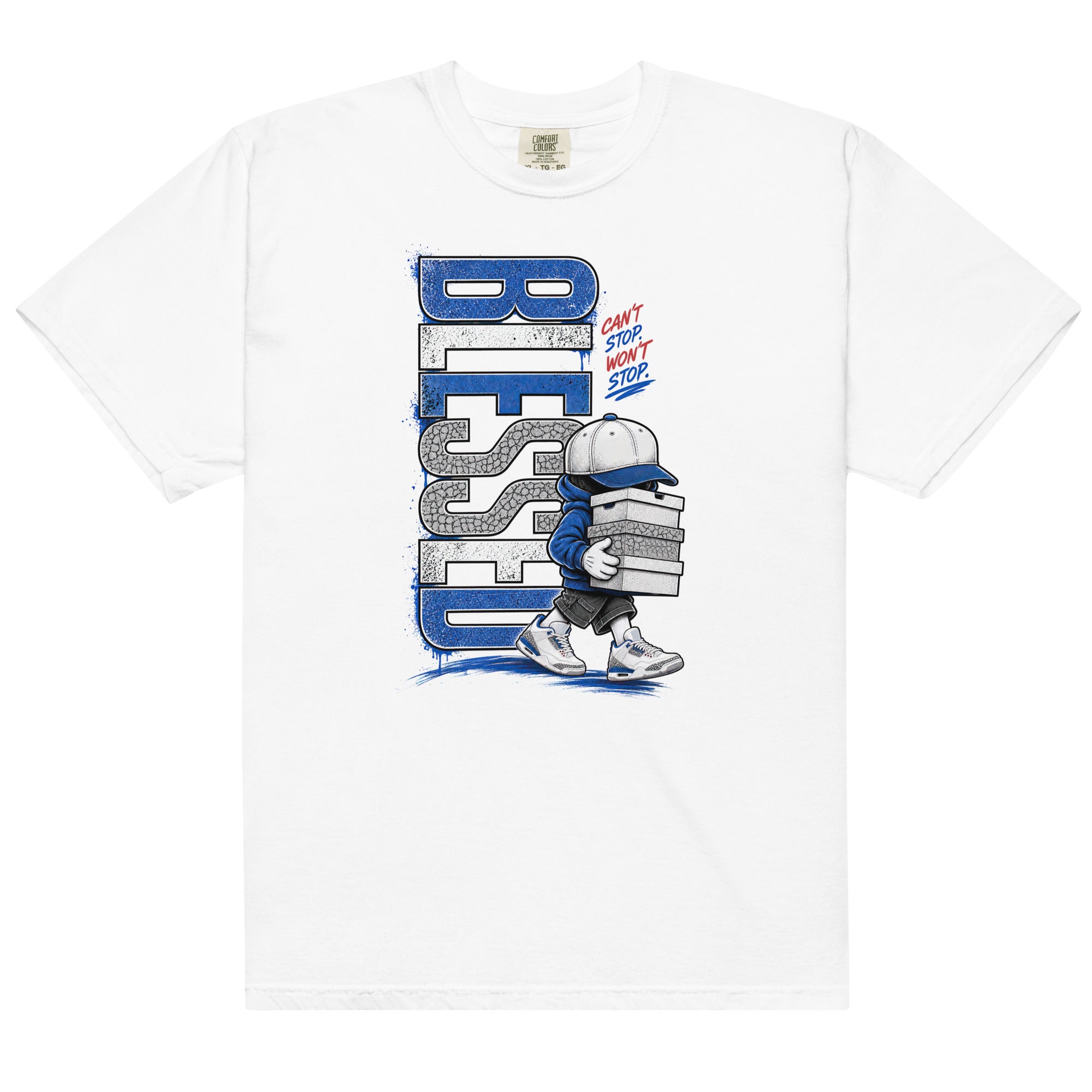 Blessed Tee – True Blue